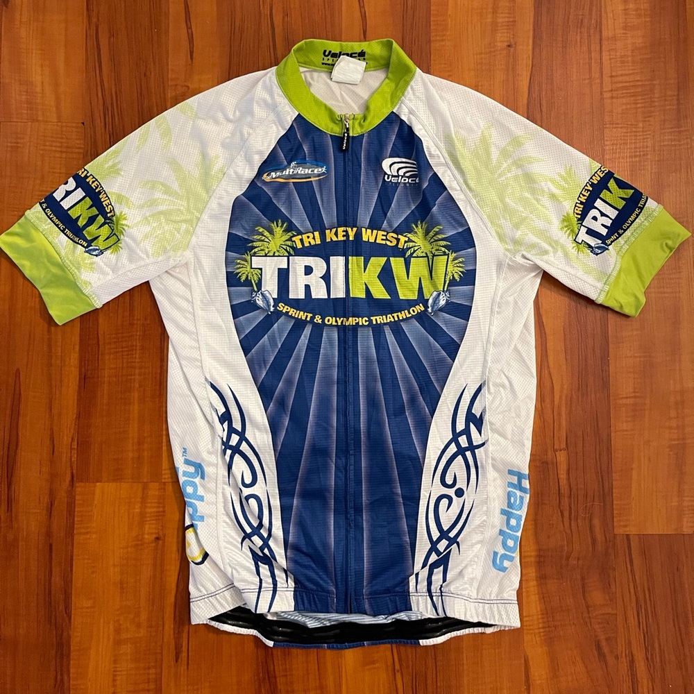 Key West Triathlon Cycling Top 💚💙